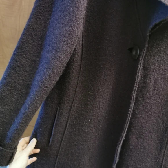 Pure wool coat jacket - Picture 2 of 6